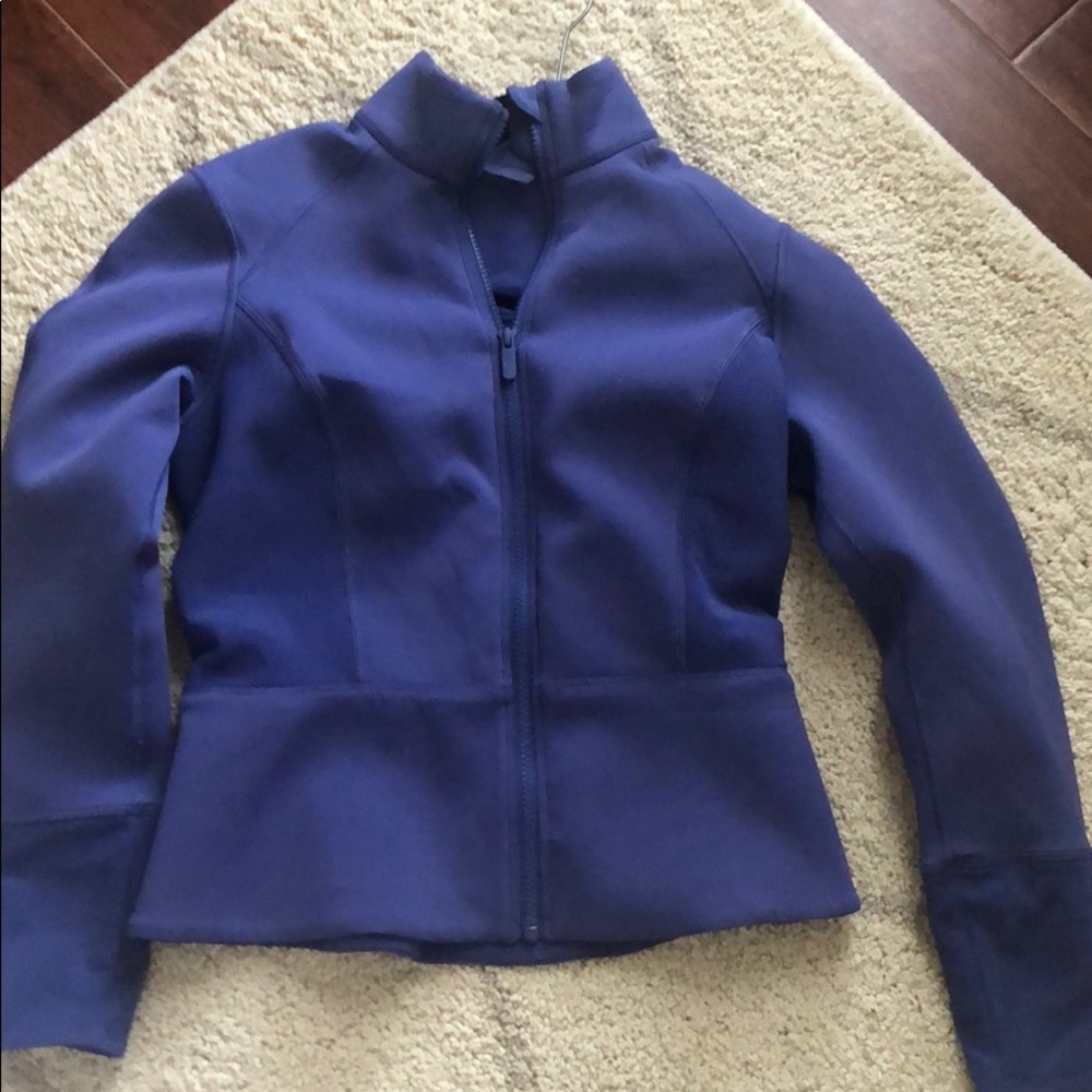 Lululemon Blue Bomber Jacket